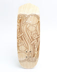 Dynamic Fingerboard Deck "Wavy" Engraved Egg Crusher 32MM