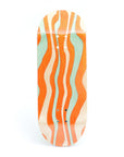 Dynamic Fingerboard Deck "Orange Waves" Popsicle Split 34MM