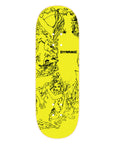 Dynamic Fingerboard Deck "Flowerlife" Yellow