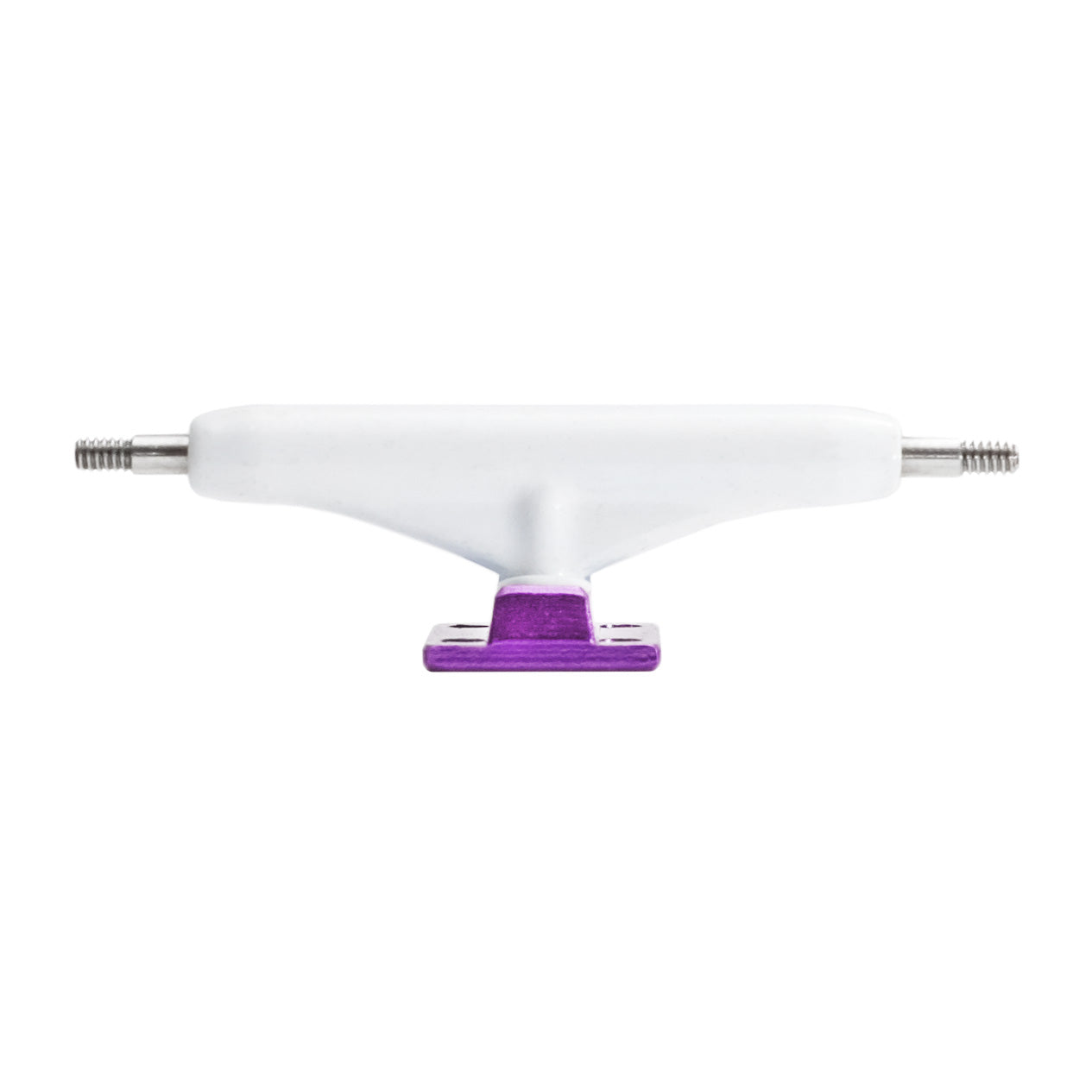 dynamic trucks 34mm white hanger purple baseplate